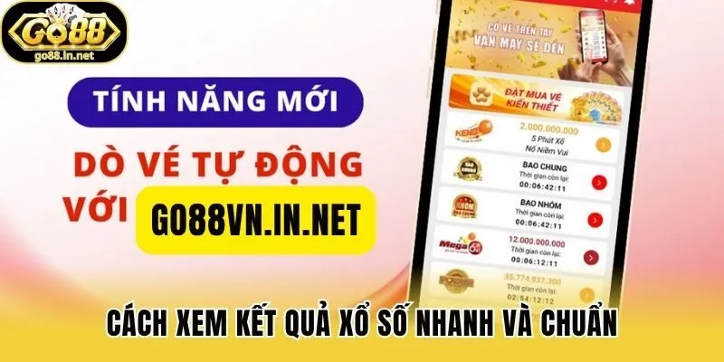 Cách xem kết quả xổ số nhanh và chuẩn