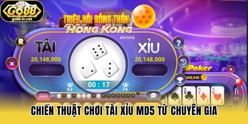 Chiến thuật chơi tài xỉu MD5 từ chuyên gia