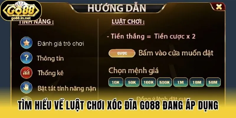 Tìm hiểu về luật chơi xóc đĩa Go88 đang áp dụng