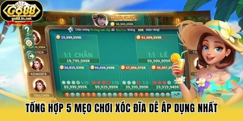 Tổng hợp 5 mẹo chơi xóc đĩa dễ áp dụng nhất