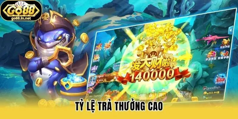 Tỷ lệ trả thưởng cao